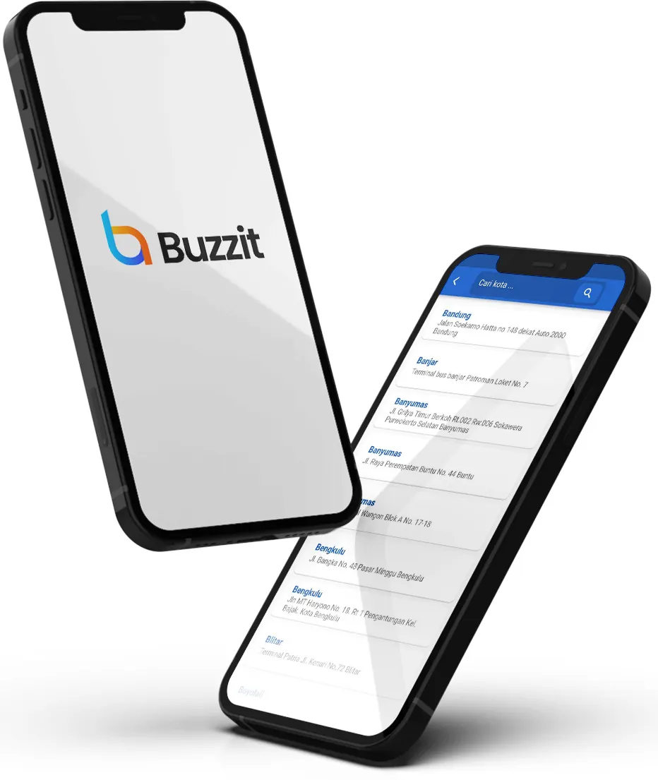 Aplikasi Buzzit untuk pesan tiket PO. SAN