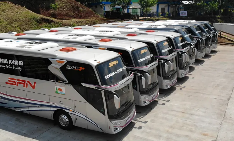 Armada bus PO. SAN